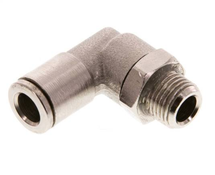 IQSL 186 MSV-V / Winkel-Steckanschluss R 1/8"-6mm, IQS-MSV (Hochtemperatur)