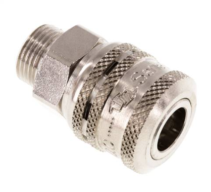 KDGSI 38 NW7 E / Sicherheits-Kupplungsdose 3/8“ NW 7