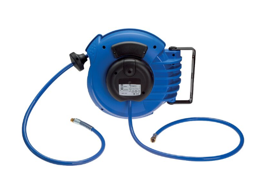 SAD 15128 / Autom. Schlauchaufroller 12mtr. - 8 x 12mm Schlauch