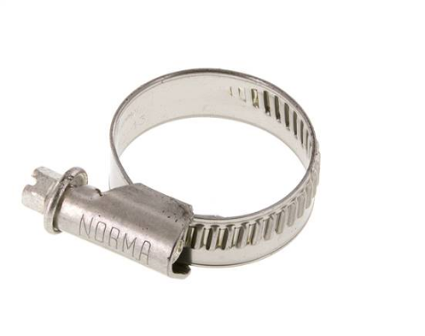 SS 32/12 ES / 12mm Schlauchschelle 20 - 32mm, 1.4301 (W4) (NORMA)