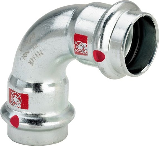 [71007024] 71007024 / Viega Prestabo Bogen 90° 28 mm, Modell 1116, verzinkt