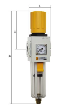 [EAW 4000-04D] EAW 4000-04D / Eco-Line Filterregler, G 1/2", Ablass automatisch