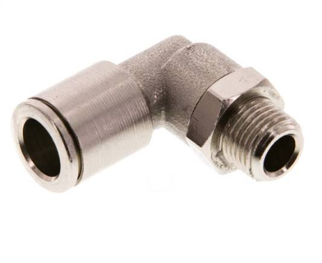 [IQSL 188 MSV-V] IQSL 188 MSV-V / Winkel-Steckanschluss R 1/8"-8mm, IQS-MSV (Hochtemperatur)