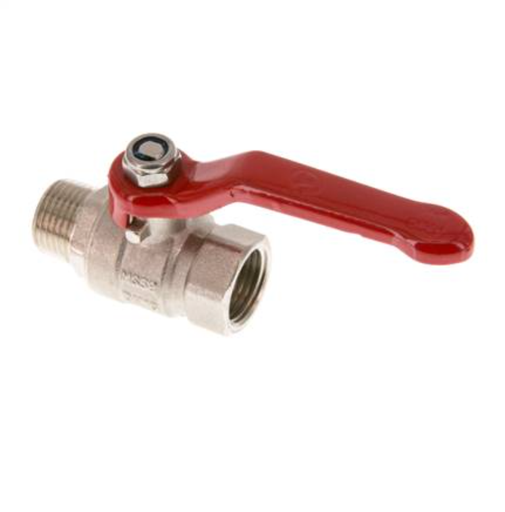 [KH 12 B IA E] KH 12 B IA E / Messing-Kugelhahn, Eco-Line, R 1/2" / Rp 1/2"