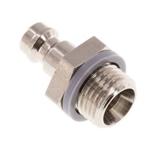 [KSG 14 NW5 MSV] KSG 14 NW5 MSV / Kupplungsstecker (NW5) G 1/4"(AG), Messing vernickelt