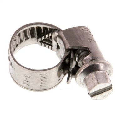 [SS 12] SS 12 / 9mm Schlauchschelle 8 - 12mm, Stahl verzinkt (W1) (NORMA)